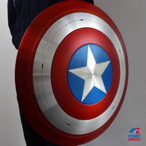 Captain America Shield - &quot;Brave New World&quot; Shield - EndGame - Falcon - Metal Shield Replica