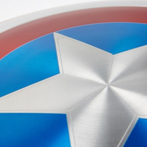 Captain America Shield Metal Prop Replica 1:1 Scale Captain America Cosplay image 7