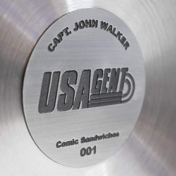 US Agent Shield - John Walker Cosplay - Custom Metal Captain