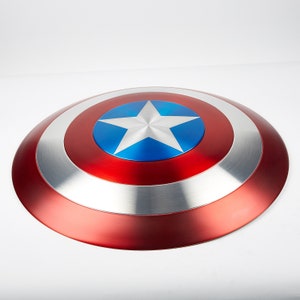 Captain America Shield Metal Prop Replica 1:1 Scale Captain America Cosplay image 8