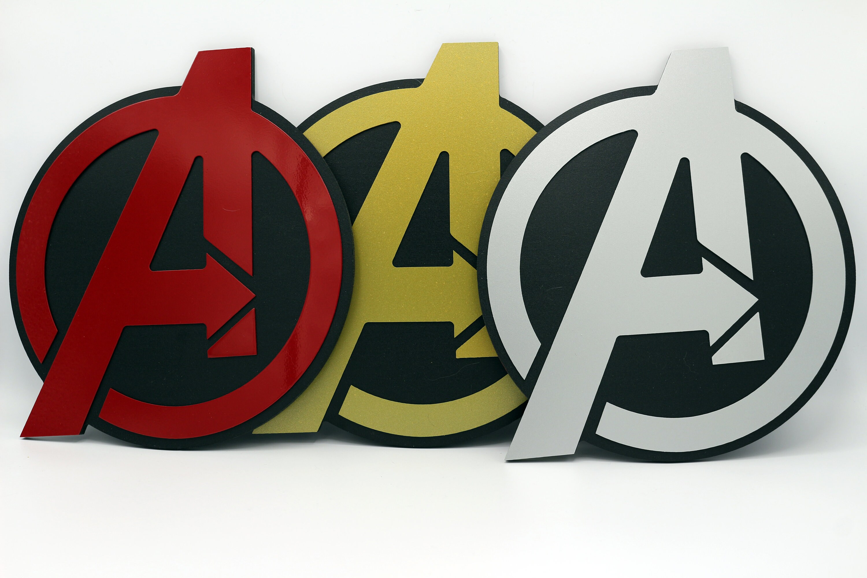 Avengers Wall Emblem Metal Sign Etsy