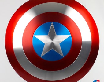 Captain America Shield - Metal Prop Replica - Screen Accurate - 1:1 Scale