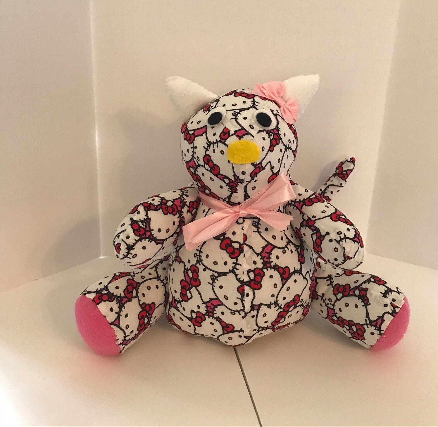 Hello Kitty Stuffed Toy | Etsy