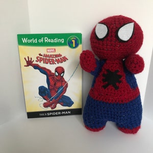 Spiderman Toy With Book