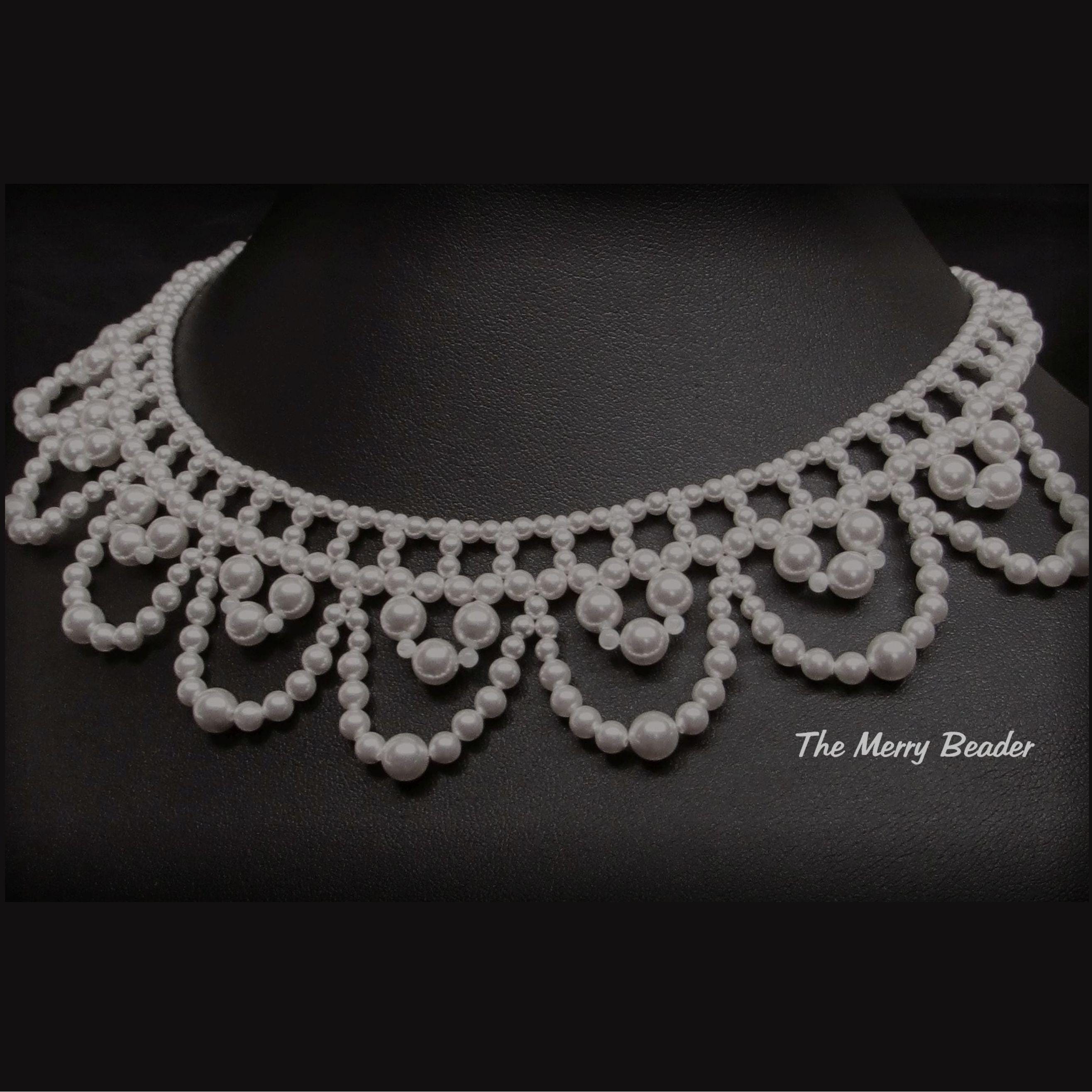 オッフェン　Offen scallop pearls pattern Offen オッフェン scallop pearls pattern 1950S-LOVELY PETAL