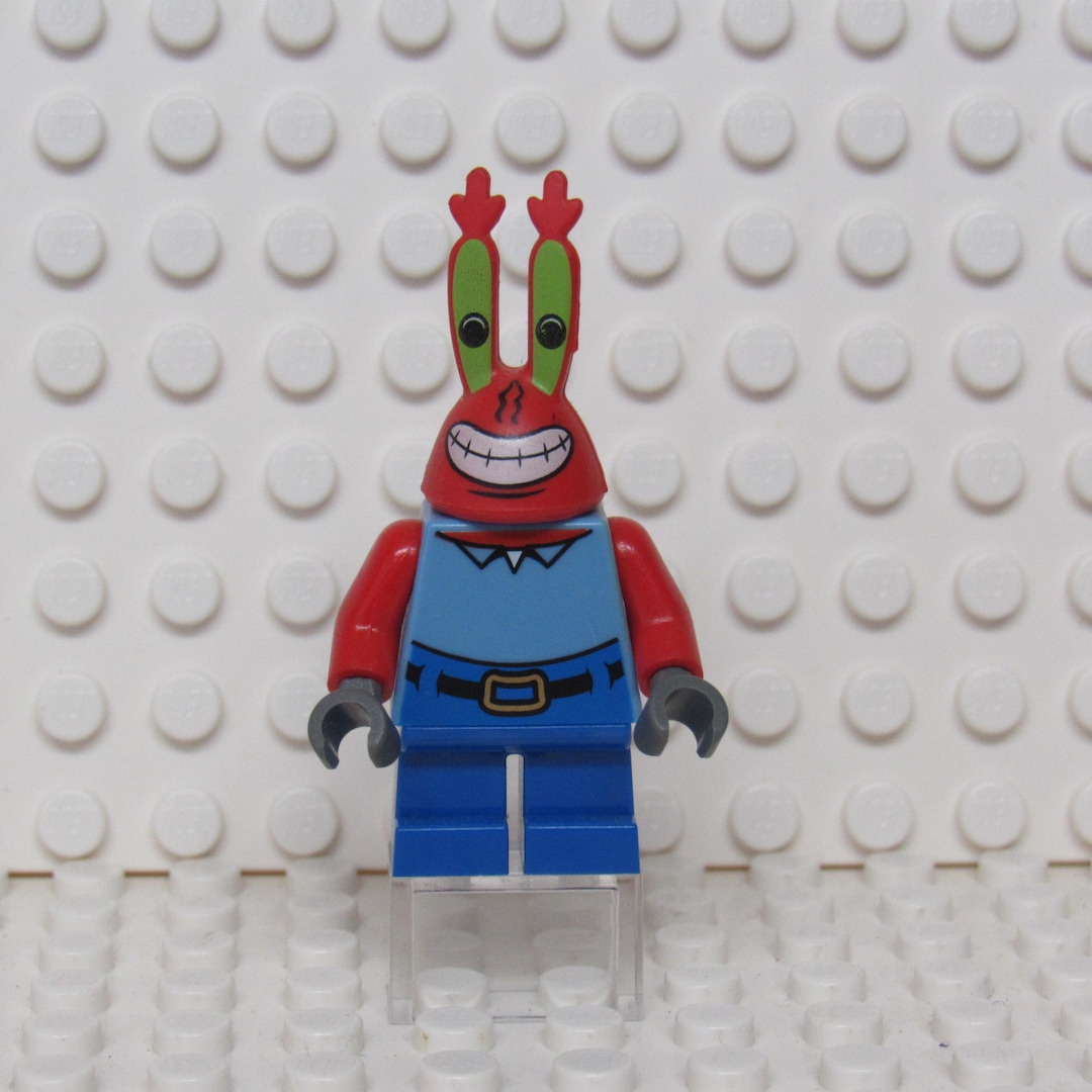 Krabs Minifigure LEGO® From 2009 Spongebob Series