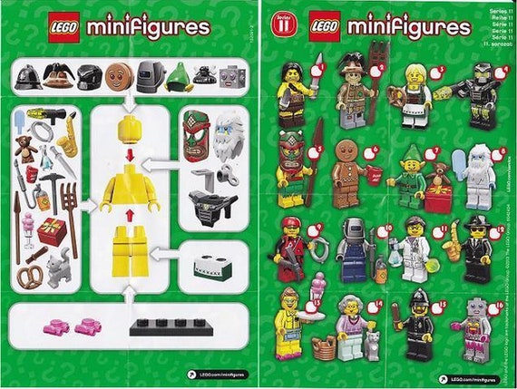 Lego minifigures series 11 discount
