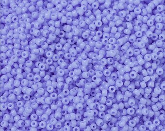 25 grams 11/0 Opaque Blue Agate (RR494) Miyuki Rocaille Seed Beads