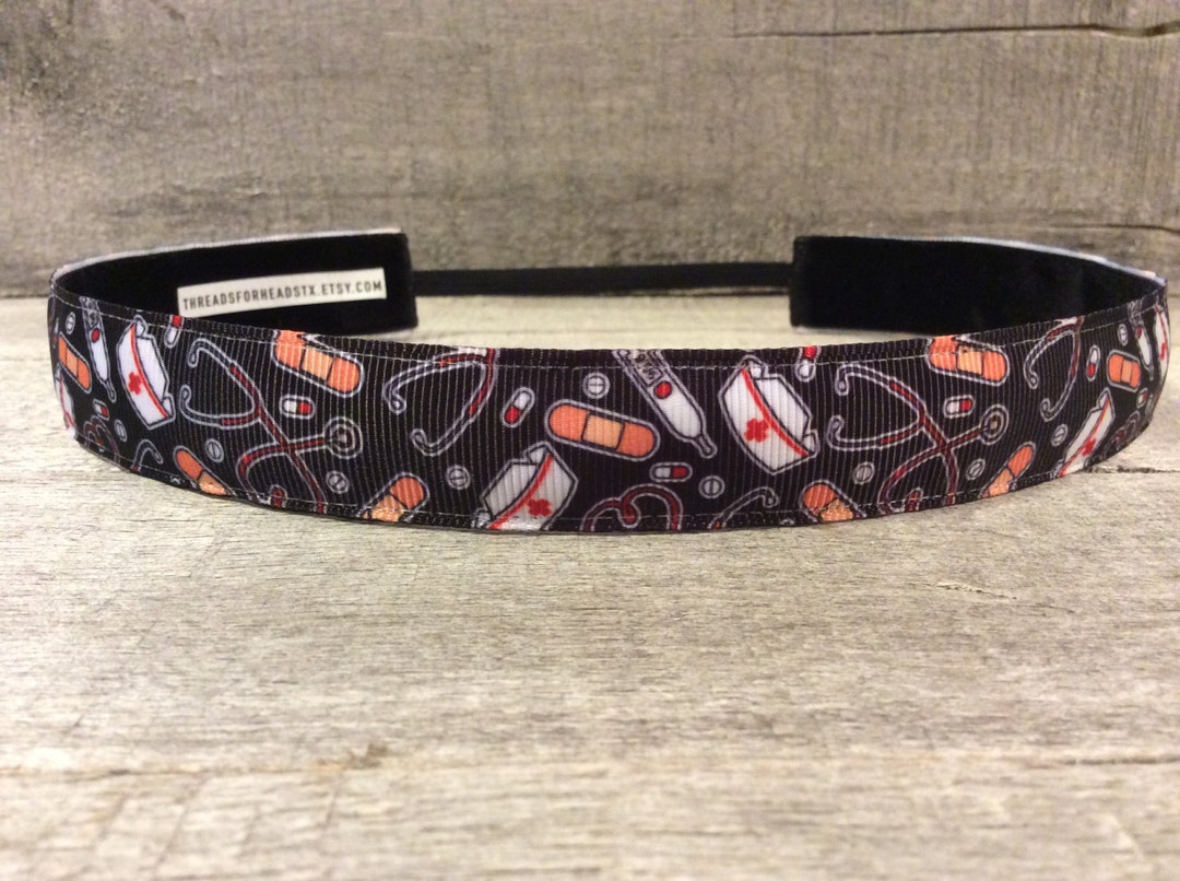 Bandaid Nurse Doctor Nonslip Headband Noslip Headband Etsy