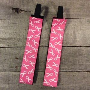 Breast Cancer Awareness Nonslip Headband, Noslip Headband, Sports Headband, Running Headband, Athletic Headband image 2