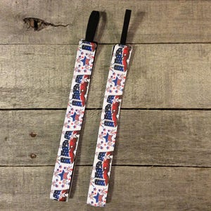 USA Nonslip Headband, Noslip Headband, Workout Headband, Sports Headband, Running Headband, Athletic Headband image 2