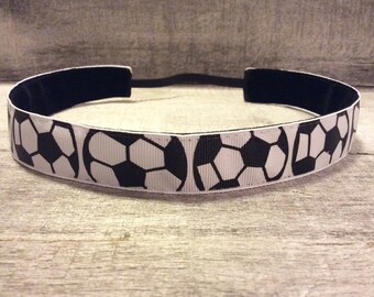 Soccer Nonslip Headband, Noslip Headband, Soccer Headband, Sports Headband, Running Headband, Athletic Headband