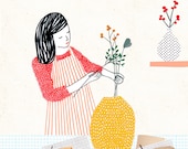 Illustration print - Florist