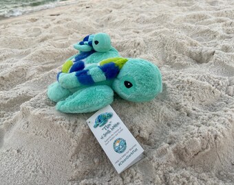 small stuffed turtle