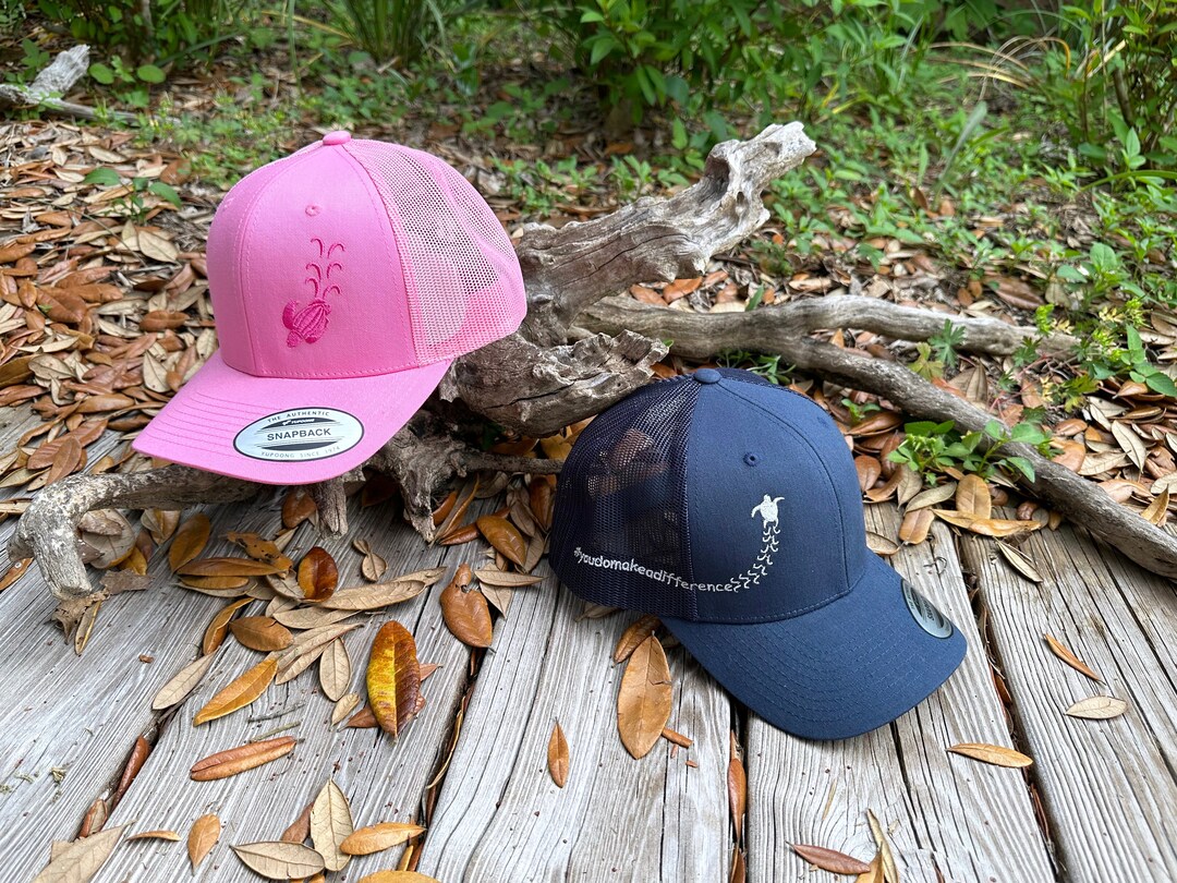 Ball Cap Snapback With Sea Turtles Leatherback or Generic Hatchling ...