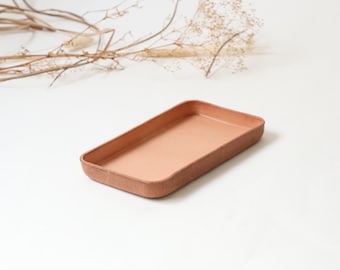 Molded Leather Valet Tray Sz Medium. Perfect for storing daily essentials in modern space. Home Decor Accent. Home & Living.