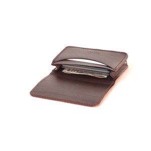 Minimalist Pocket Wallet. Suede Leather Wallet. Leather Card Wallet. Multi Wallet. Slim Wallet. Card Holder image 3