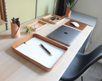 Natural Vegetable Tanned Leather Valet Tray "XL"