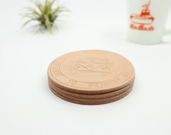 Leather Coaster / Set of 4