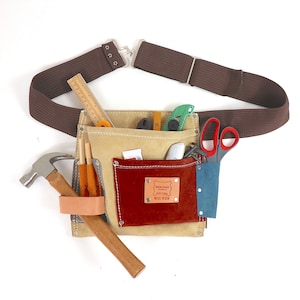 Wildleder Werkzeug Gürteltasche, Werkzeugtasche, DIY, Handwerker, Gartenarbeit, Künstler Werkzeugtasche, Werkzeuggürtel, Camping, Wandtasche, Geschenk Männer, Geschenk Frauen