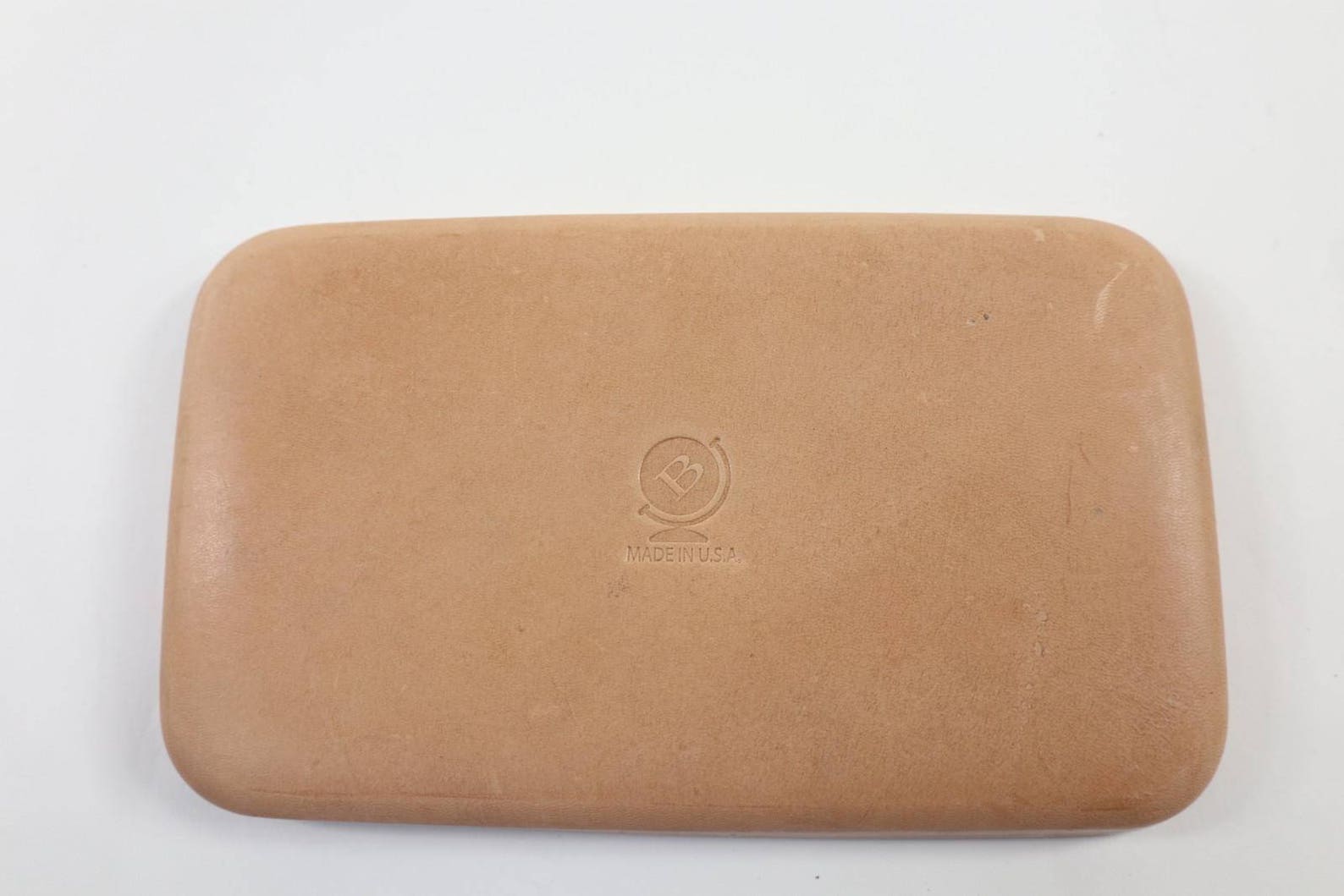 Leather Valet Tray Medium. Navy Suede Interior. Organizing - Etsy