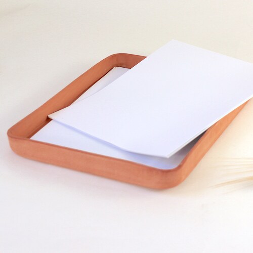 A4 Letter Size Molded Leather shops Valet Tray XL Large. Perfect for storing daily essentials in modern space. Home Decor Accent. Home & Living.