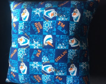 Frozen Olaf Throw Pillow