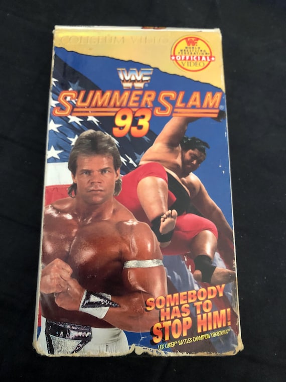 Rare Vintage Hard to Find 1993 WWF WWE Summerslam Summer Slam