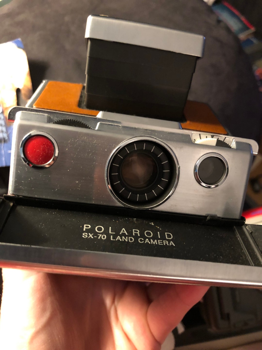 Vintage Polaroid SX-70 Land Camera - Etsy