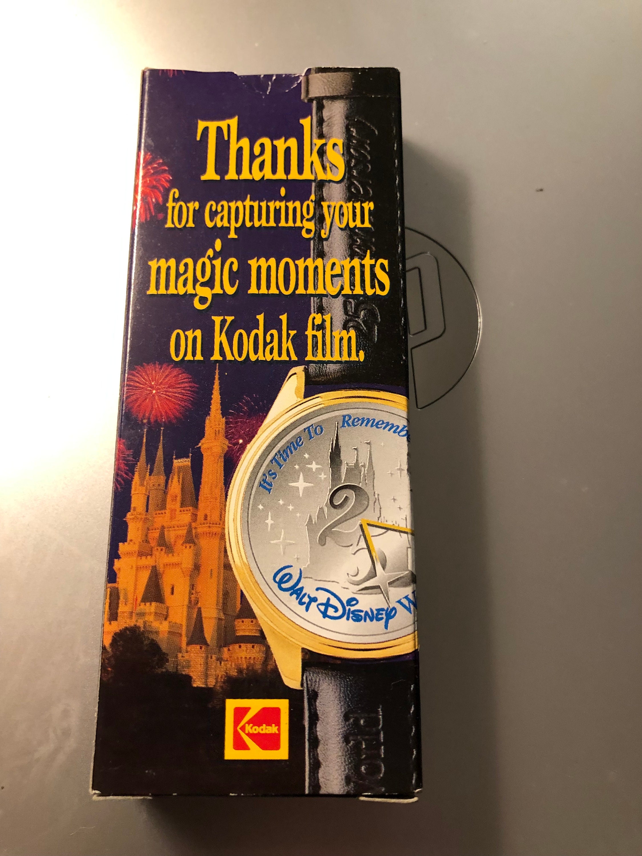 Vintage 1997 Kodak Walt Disney World 25th Anniversary Watch Still