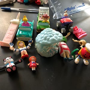 Vintage lot of toys gently used