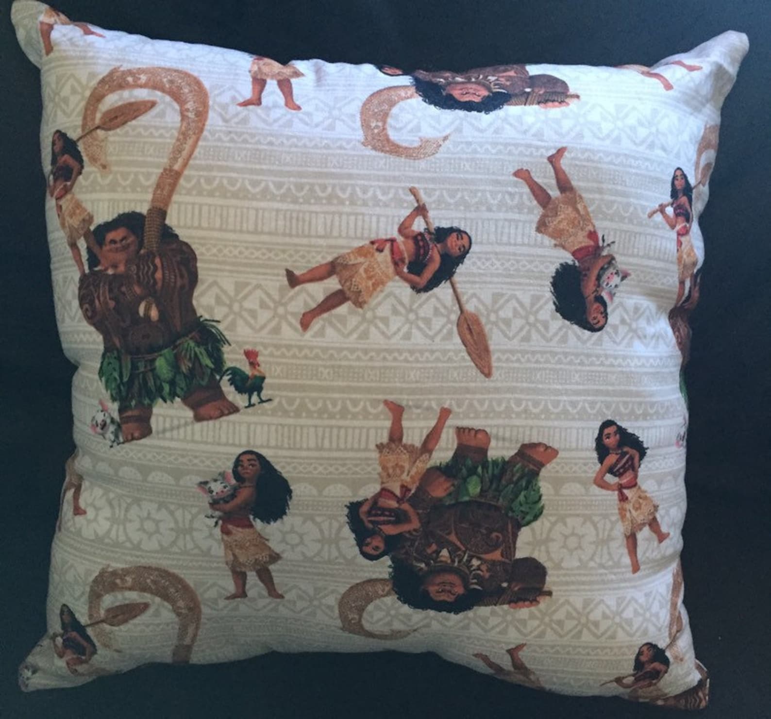 Disney's Moana Throw Pillow Etsy