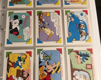 Disney Collector Cards * Vintage * Memorabilia 210 Cards! * MIB