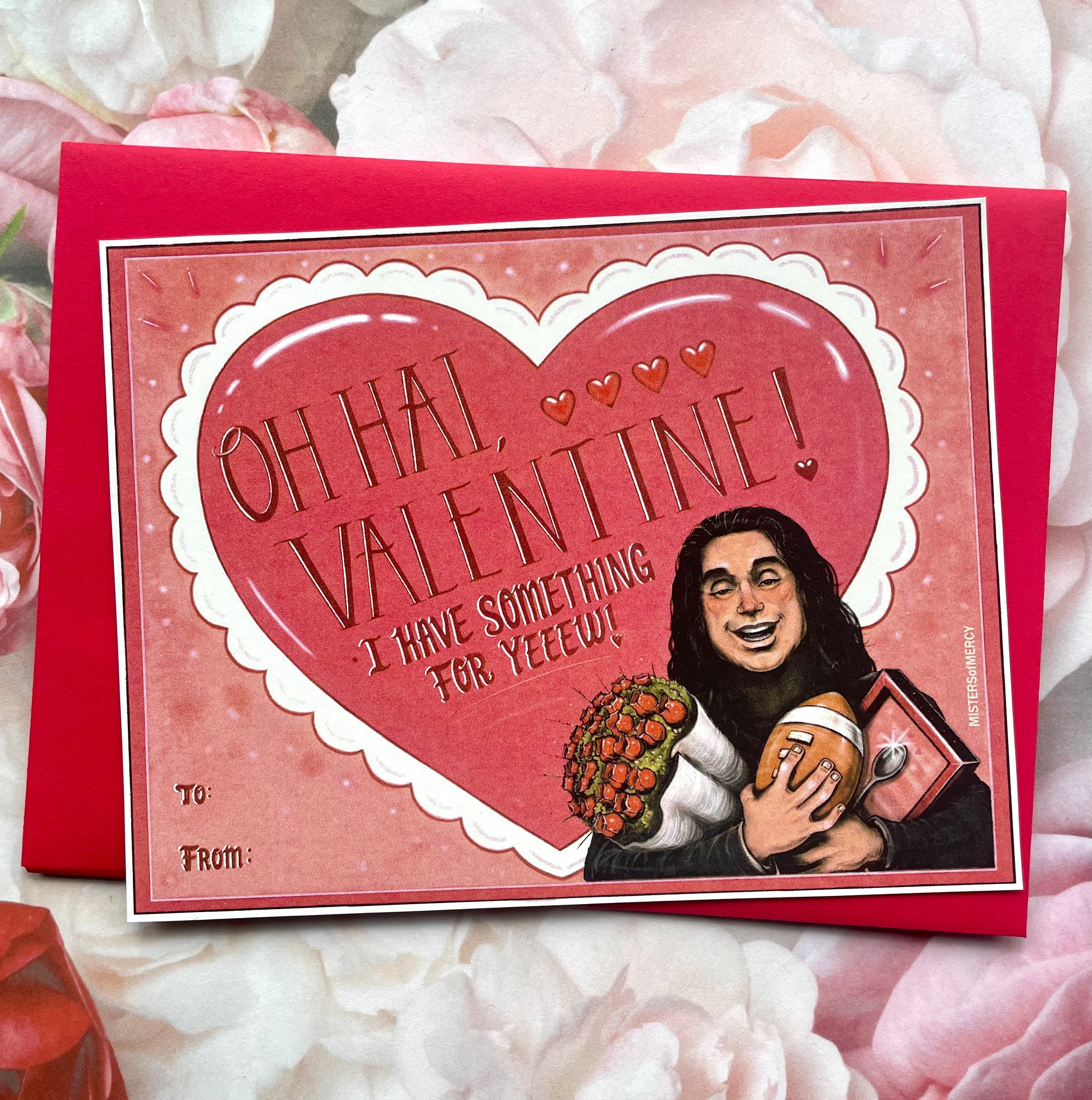 Tommy Wiseau/the Room Themed Valentines Day Card. - Etsy Tommy Wiseau/the Room Themed Valentines Day Card. - Etsy
