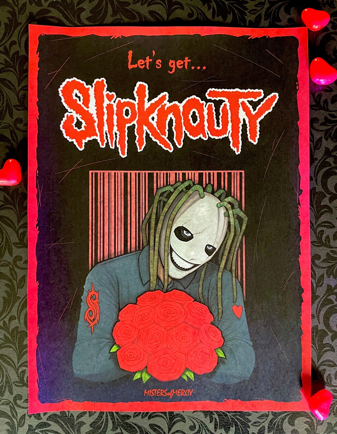 Slipknot Valentine Etsy