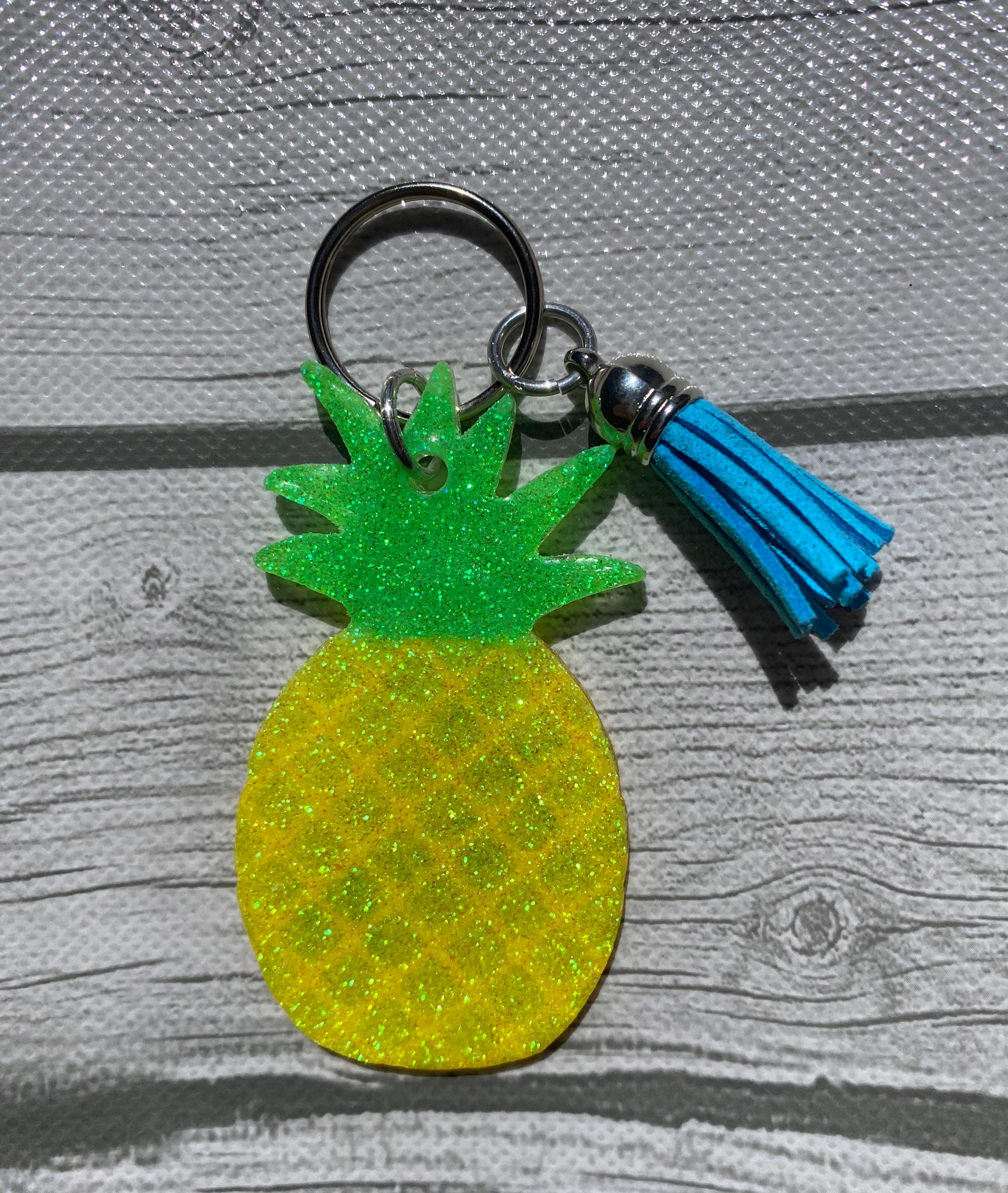 Pineapple Keychain Custom Made for You Summer Add to Etsy