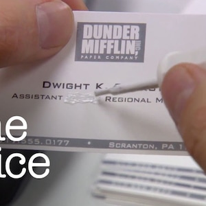 Dwight Schrute Business Card the Office - Etsy