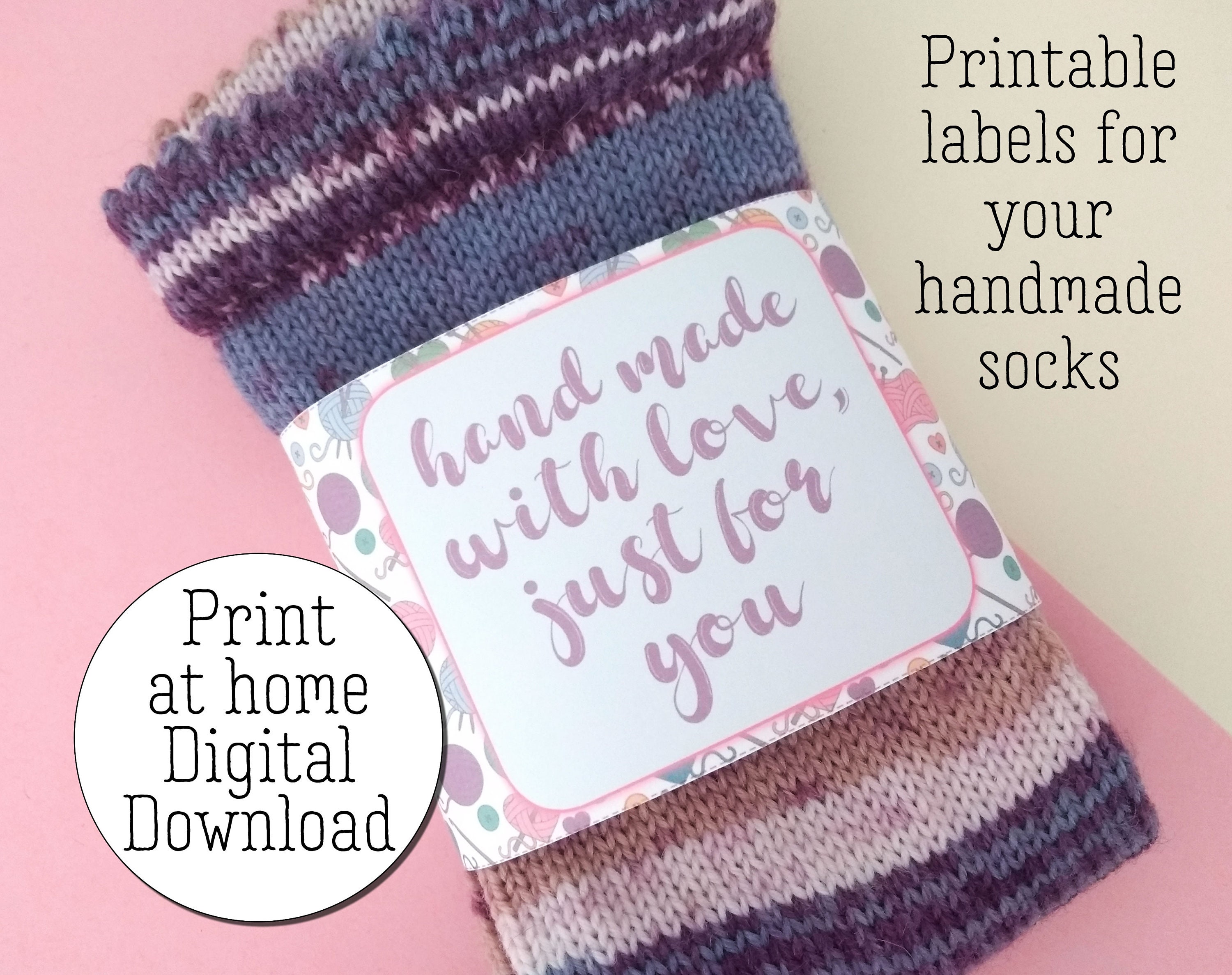 sock-label-sock-band-printable-instant-digital-download-etsy