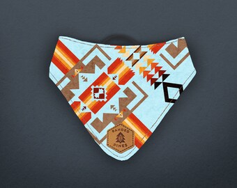 Shattered Cider Slip-On Dog Bandana – Banded Pines