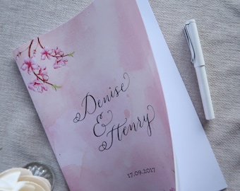 Blush watercolour with Floral Wedding suite for Dee - Stage 3