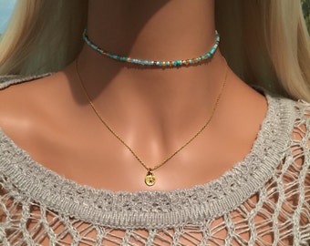 Gold Lock Necklace - Padlock Necklace - Tiny Lock Pendant Necklace - Dainty Lock Necklace - Valentines Day Gift - Gold Vermeil Necklace