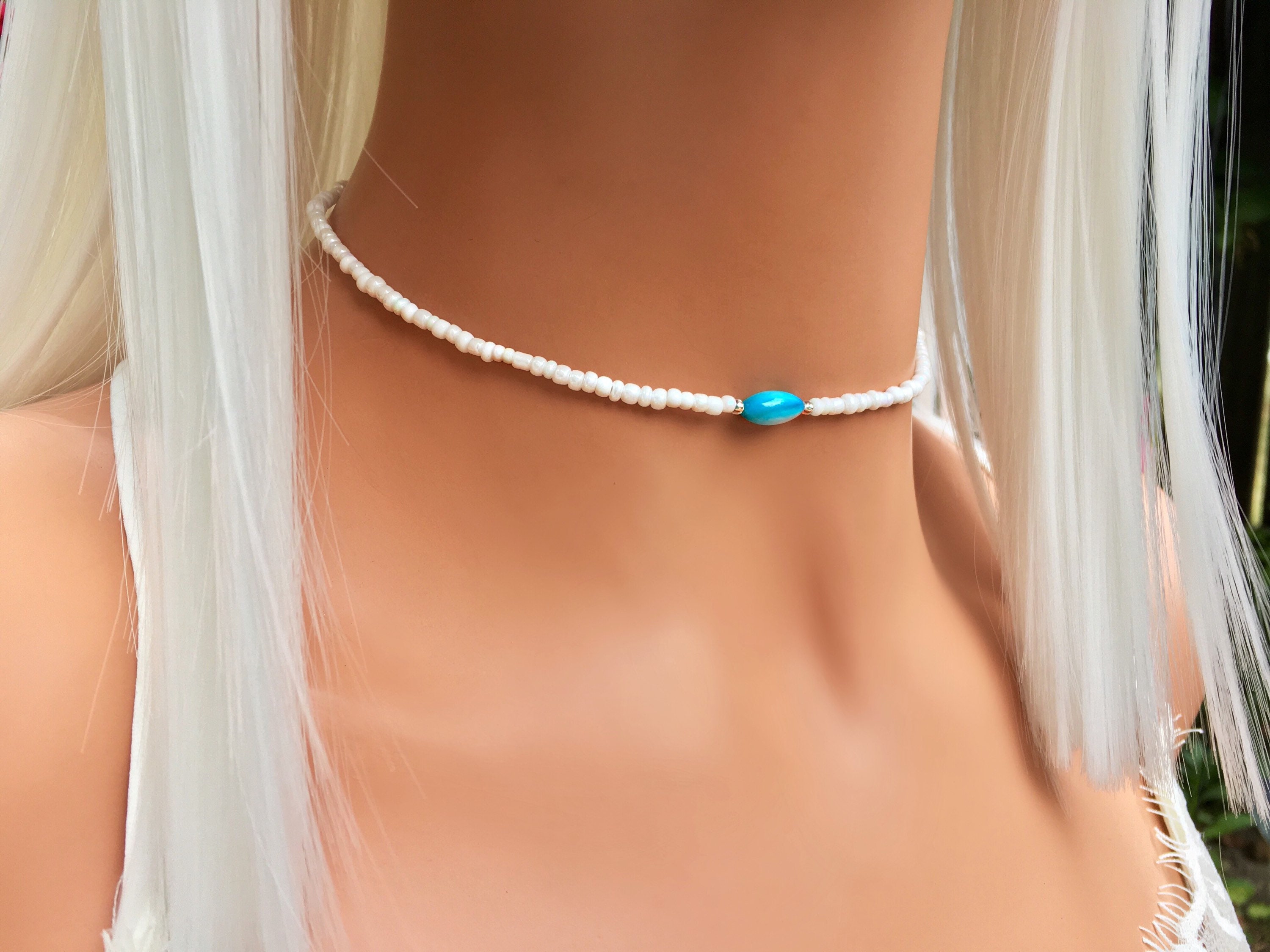 KESYOO choker necklaces for woman womens necklace choker necklace for women  beach choker necklaces for women sea star necklaces beach necklace Mermaid