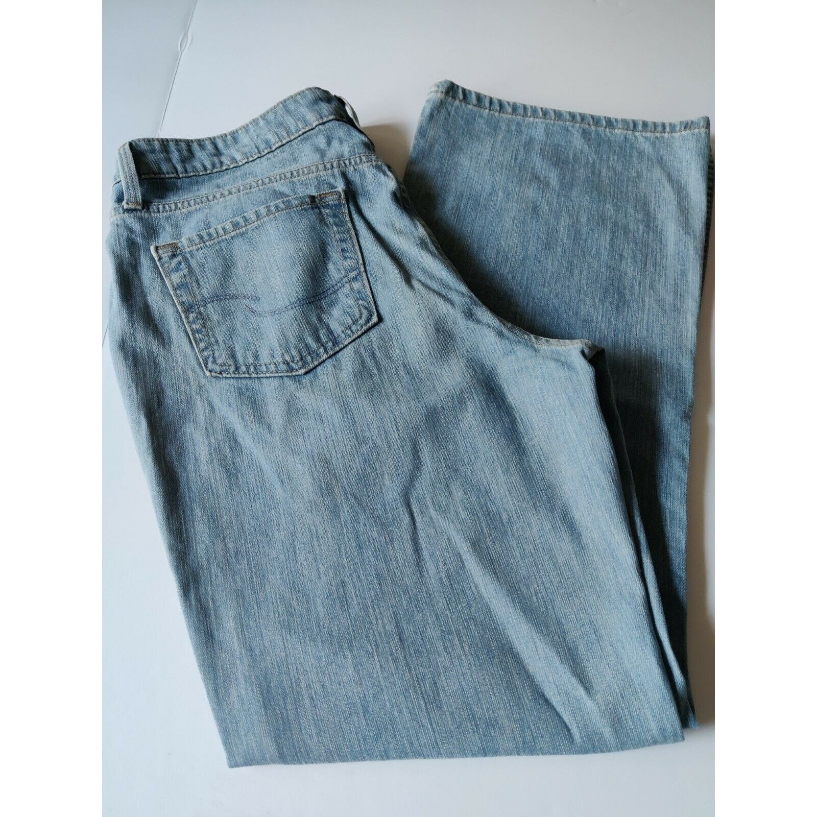 Low Rise Bootcut Jeans Denim - Etsy 