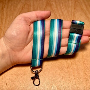 GAY MLM - Lanyards met lhbt+-thema - Pride - Sleutelhanger - Kaarthouder