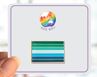 Gay MLM Pride-flagga emaljnål, HBTQ-slagmärke