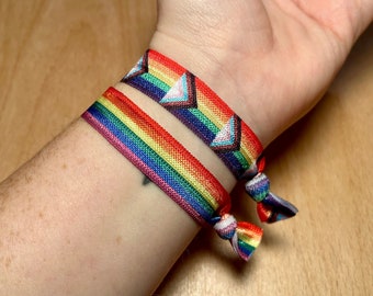 PRIDE RAINBOW Ally - Elastic bracelet - Hair tie - Pride - LGBTQIA