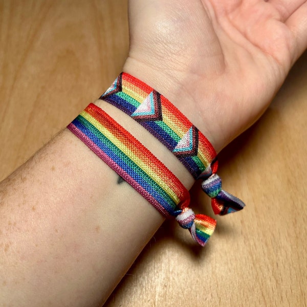 PRIDE RAINBOW Ally - Elastic bracelet - Hair tie - Pride - LGBTQIA