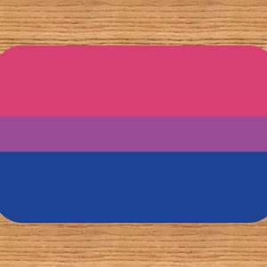 BISEXUAL Gay Pride identity card Lifetime Membership Card LGBT Identity Card unique gift for the rainbow community image 4