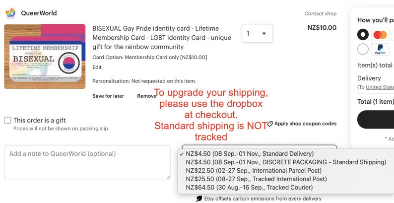 FEMBOY Lifetime Membership Card Gay Pride Card LGBT Identity Card perfect rainbow community gift image 2