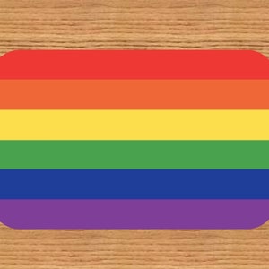 GAY Lifetime Membership Card Gay Pride Card LGBT Identity Card perfect rainbow community gift image 4